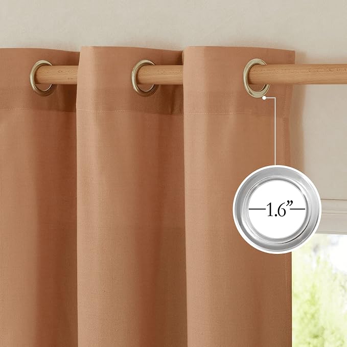 NICETOWN Linen 78 inch Curtains - Image 8