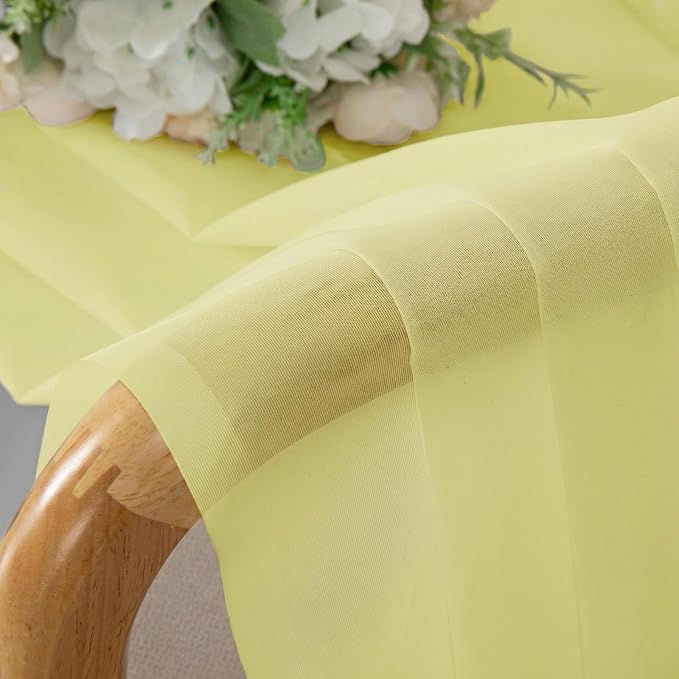 Sheer Curtains 78 Inches Long 2 Panels Set - Image 4