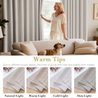 H.VERSAILTEX Blackout Curtains for Bedroom Thermal Insulated Room Darkening - Image 5