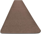 House, Home and More Outdoor Carpet Runner - Brown - 4 Feet x 20 Feet
