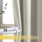 NICETOWN Blackout Natural Window Treatment - Image 6