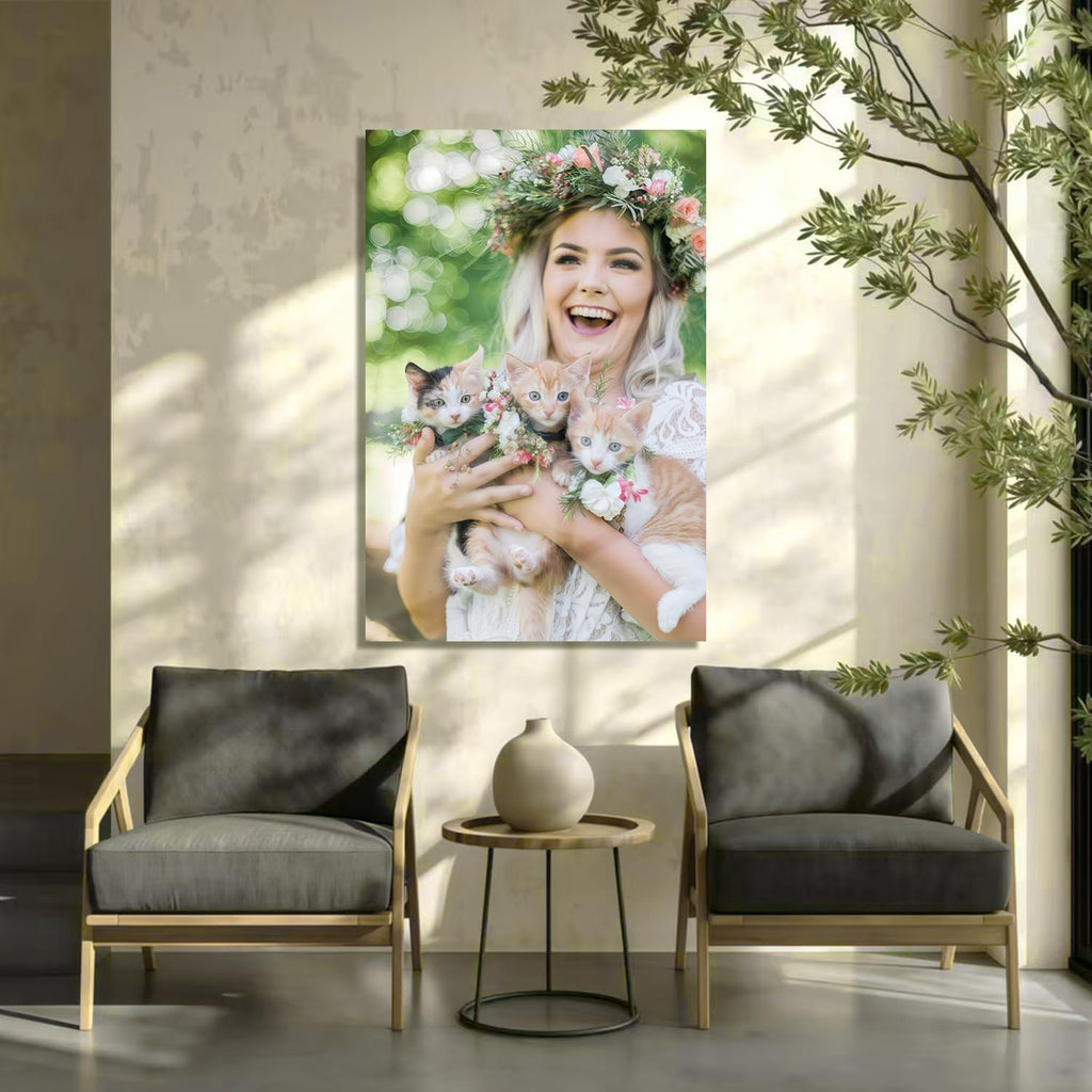 Canvas Prints With Your Photos, Custom Poster On Canvas (Unframed 30x45) Transform Your Photos Into Stunning Framed Wall Art Digitally Printed Photo To Canvas Ideal For Home Decor Gifts Keepsakes