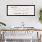 Spirit Lead Me Wall Decor 32"x12" Christian Scripture Worship Song Religious Bible Verse Wooden Framed for Bedroom Office Large Wall Art Hanging Sign (Black)