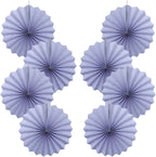 Purple Birthday Decorations,DIY Purple Paper Fans Hanging Decoration ,Party Decorations for Adults 12in,Little Mermaid Party Decor,Baby Shower Decorations 30 Color DIY Set (Light Purple)