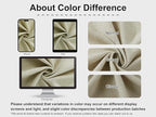 Vision Home Sand Pinch Pleated Full Blackout Curtains Linen Blended Room - Image 7