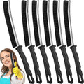 Crevice Cleaning Brush - 6pcs Hard Bristle Shower & Bathroom Gap Cleaning Tools
