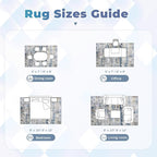 pmtsns Area Rugs 5x7 for Living Room: Washable Rug Modern Abstract Neutral Soft - Image 8