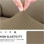 Easy-Going Stretch 1 Piece Loveseat Couch Cushion Cover - Image 3
