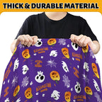 ATFUNSHOP 4 Packs Halloween Tablecloth Disposable Table Cover 54X108 Halloween Decorations Kids Birthday Party Decor for Kids, Spooky Waterproof Spillproof Table Cloth - Perfect for Dinner