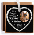 Personalized Pet Memorial Gifts - Custom Photo Name Ornaments - Sympathy Keepsake Gift for Loss of Loved One - Dog Memorial Gifts for Loss of Dog, Cat