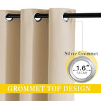 NICETOWN Sliding Door Curtain for Living Room - Image 2