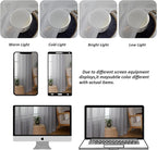 Chyhomenyc Light Grey Sheer Curtains 78 Inches Long 2 Panels Set - Image 8