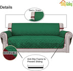 Easy-Going Reversible Couch Cover, 3 Cushion Sofa, Washable Slipcover - Image 3