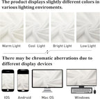 Ivory Sheer Curtains 108 Inches Long 2 Panels, Solid Airy Voile Extra Wide - Image 5