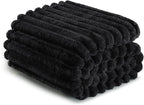 Exclusivo Mezcla Striped Twin Size Fleece Blanket - Image 8