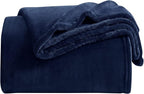 KMUSET Fleece Blanket Throw Size Navy Lightweight Super Soft Cozy Luxury Bed by COZYBLANKETHappyHomeLife