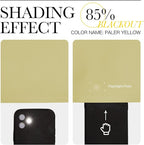 NICETOWN Paler Yellow Room Darkening Curtains - Image 4