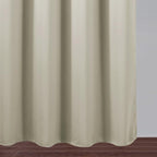 Light Beige Thermal Blackout Curtains/42 x 84 Inch/Set of 2 Panels Room - Image 9