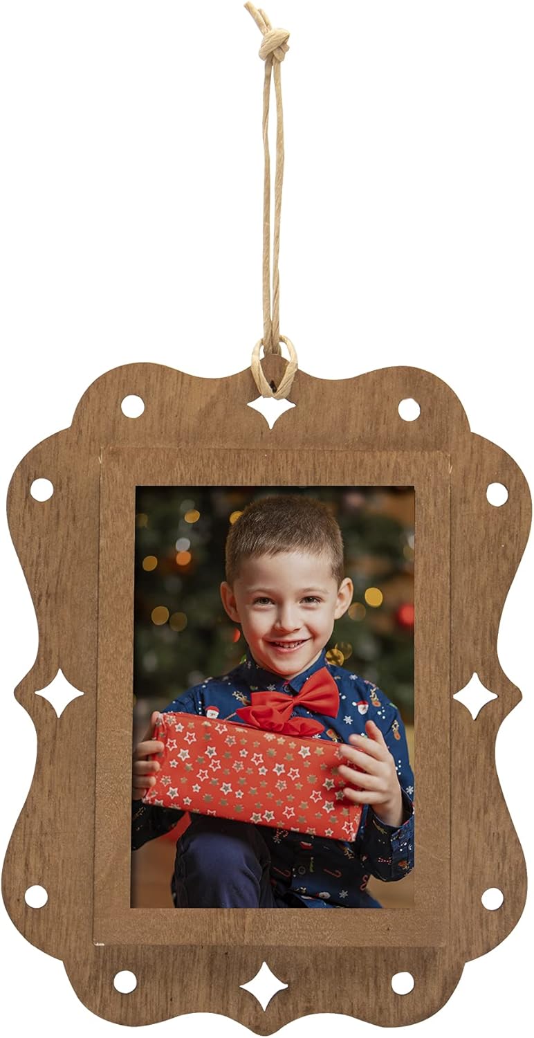 Wood Rectangle 2" x 3" Photo Ornaments - Pack of 100