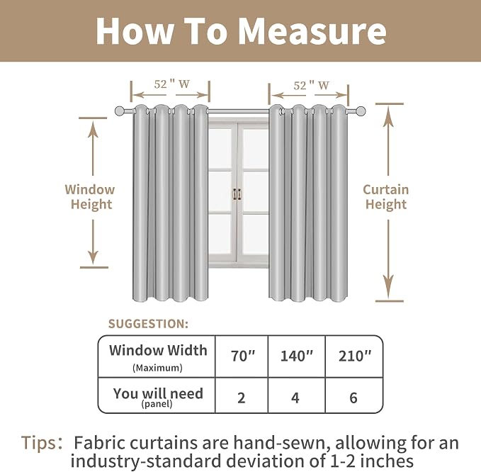 Semi Sheer Linen Curtains 45 Inches Long, Light Filtering Panels Bronze Grommet - Image 8