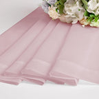 Chyhomenyc Sheer Curtains 54 Inch Long 2 Panels, Short Voile Drapes - Image 8