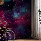 artgeist Wall Mural Space 157x110 in - Non-Woven Wallpaper Fleece Wall Decor Photo Print Picture Image Design Home Mural Galaxy Universe Cosmos Sky a-A-10326-a-a