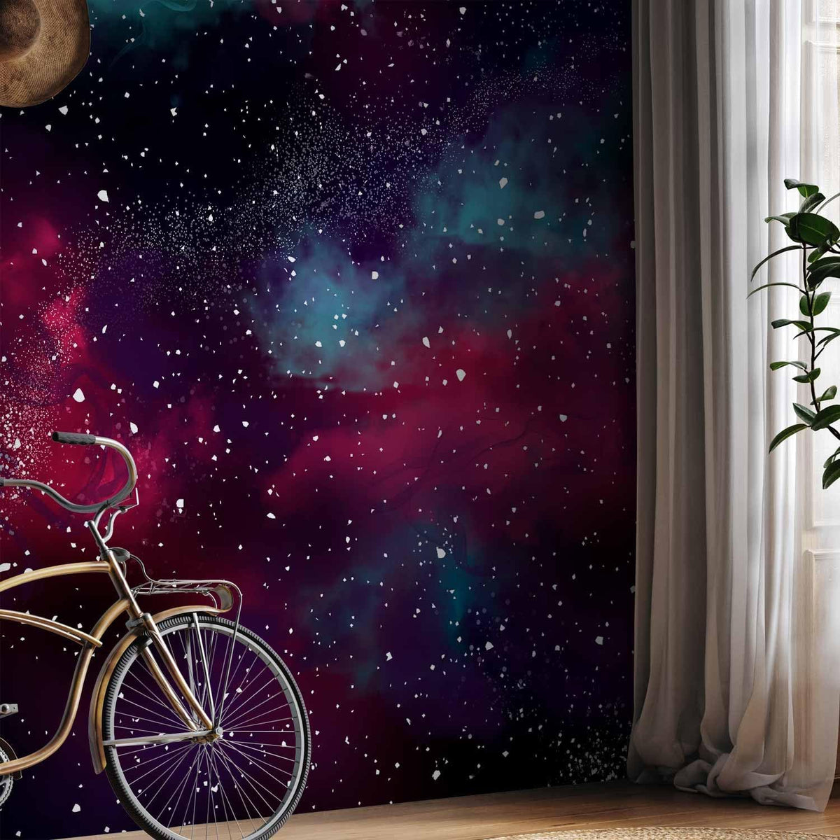 artgeist Premium Wall Mural Space 177x124 in - Non-Woven Wallpaper Fleece Wall Decor Photo Print Picture Image Design Home Mural Galaxy Universe Cosmos Sky a-A-10326-a-a