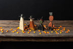 Primitives by Kathy Jack Decorative Chunky Sitter Great for Halloween and Fall Decorations, 4"x6.75"x1", Multicolor