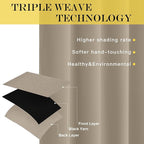 NICETOWN Blackout Curtain Drape 72 inch Long - Image 3
