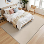 SHACOS Ultra Soft 6x9 Faux Rabbit Fur Rug - Image 9