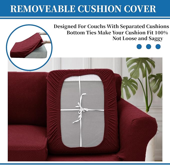 XINEAGE 2026 New 4 Pieces Couch Covers - Image 6