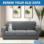 XINEAGE 2026 New 4 Pieces Extra Large Couch Covers - Image 4