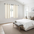 MIULEE Blackout Curtains for Bedroom 2 Panels 40 x 63 Inch Long Birch | Thermal - Image 6