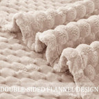 Exclusivo Mezcla Large 3D Fleece Throw Blanket - Image 5