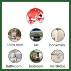 32 pcs Metal Sublimation Ornament Blanks，Christmas Ornaments Sublimation Christmas Ornament Blanks for Christmas Tree Decor Blank Ornaments，DIY Handmade Crafts Double Sided Sublimation Ornaments