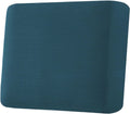 H.VERSAILTEX Super Stretch Individual Seat Cushion Covers Sofa Covers Couch Cushion Covers Slipcover Sets Thick Jacquard Textured Twill Fabric (1 Piece Chair Cushion Cover, Deep Teal)