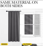 NICETOWN Blackout Curtains 72 for Office - Image 6