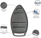 Encasa XO Silicon Mat for Hot Iron Rest - Heat Resistant, Anti - Slip, Thicker Pad for Protecting Your Table During Ironing, Non-Burning, Machine Washable, Durable - Grey