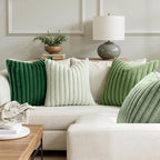 MIULEE Faux Fur Plush Decorative Throw Pillow Covers 20x20, Soft Modern Cozy - Image 5