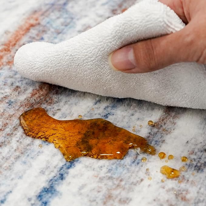 4x8 Wide Washable Runner Rug: Easy-to-Clean Runners - Image 5