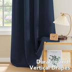 H.VERSAILTEX Ultimate Blackout Solid Grommet Thermal Insulated Curtain - Image 8
