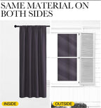 NICETOWN RV Blackout Curtains for Camper Windows, Kitchen Short Blackout - Image 5