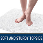 OLANLY Dog Door Mat for Muddy Paws 24x16, Super Absorbent Chenille Mud Mat | - Image 4