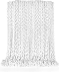 50PCS Bead Necklace, White Mardi Gras Bead Necklace Stuff Party Favors, 33" Mardi Gras Beads Necklaces, Festival Parade Throw Accessories for Wedding Birthday Celebrations Decorations