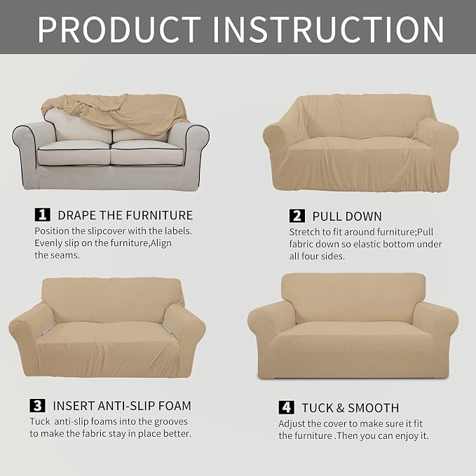 Easy-Going Stretch Couch Covers - Image 8