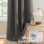 H.VERSAILTEX Blackout Window Treatment Curtains/Panels, Thermal Insulated Room - Image 8