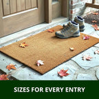 Ecomills Coco Coir Runner Mat, 36 x 120 in, Vinyl Backing - Image 3