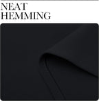 NICETOWN Black Blackout Curtain Blinds - Image 8