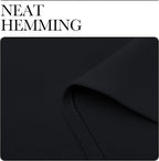 NICETOWN Black Blackout Curtain Blinds - Image 8