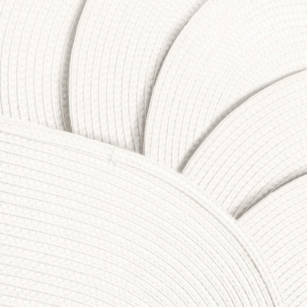 AHHFSMEI Placemats Set of 6 for Dining Table Washable Woven Vinyl Non-Slip 18x12 inches Placemat Heat-Resistant Durable Table Mats for Dining Table Easy to Clean (Oval White,6)